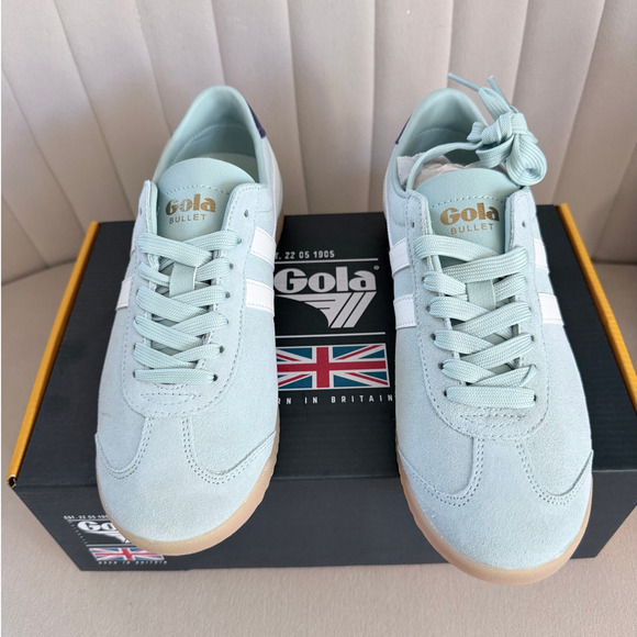 GOLA Classics Bullet Suede Sneakers Size 8.5 NEW - Picture 2 of 5